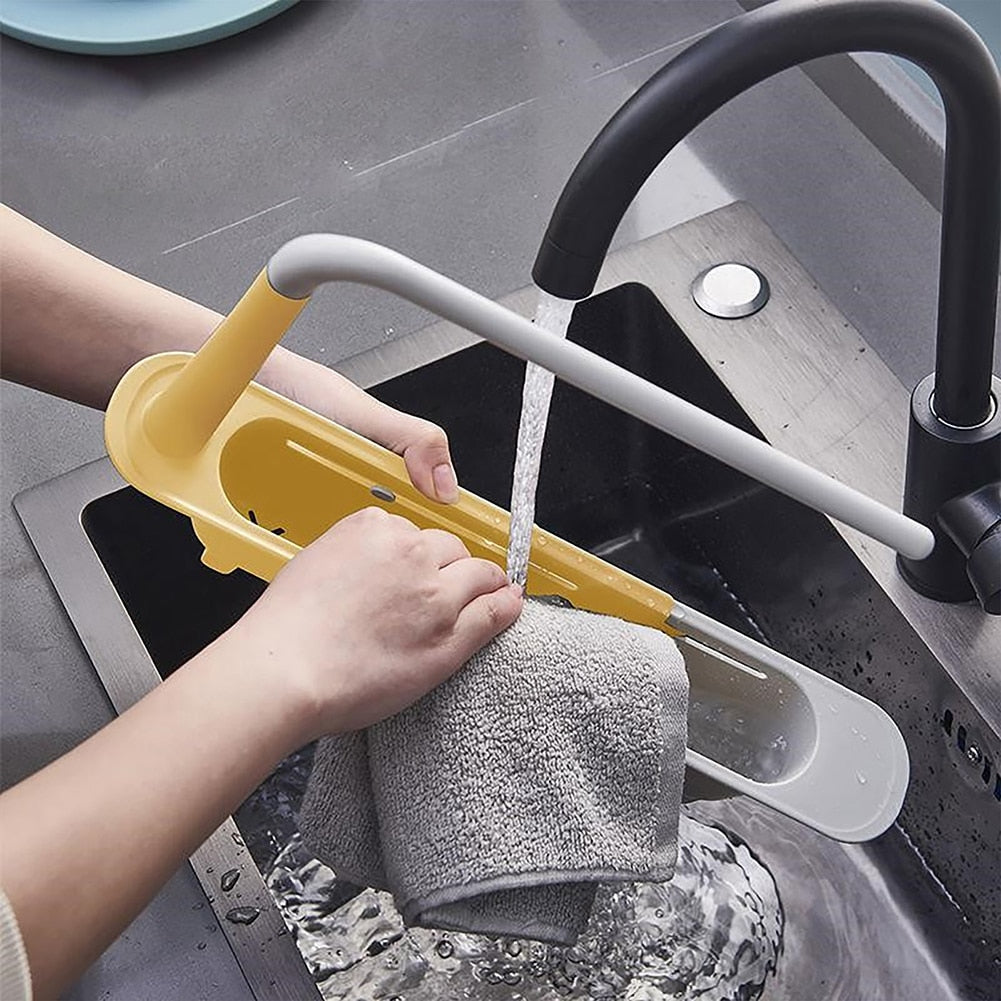 Telescopic Sink Drain Rack