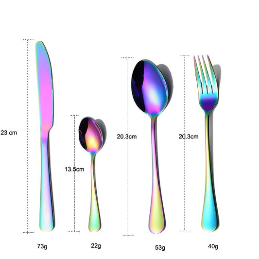 Stainless Steel Modern Silverware