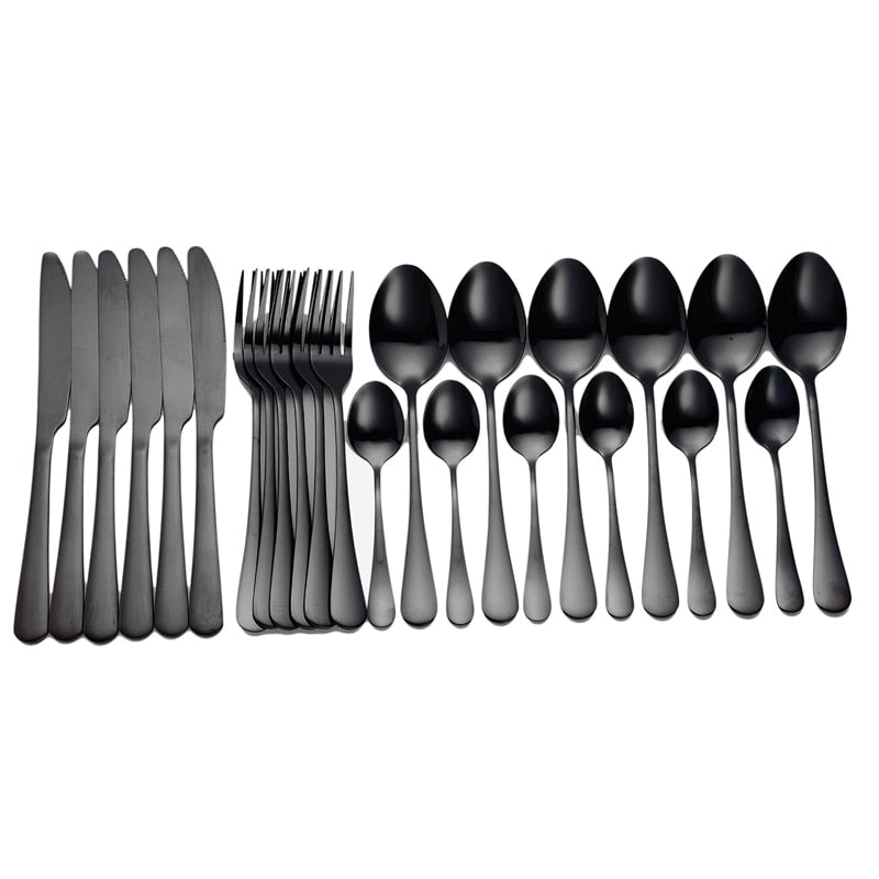 Stainless Steel Modern Silverware