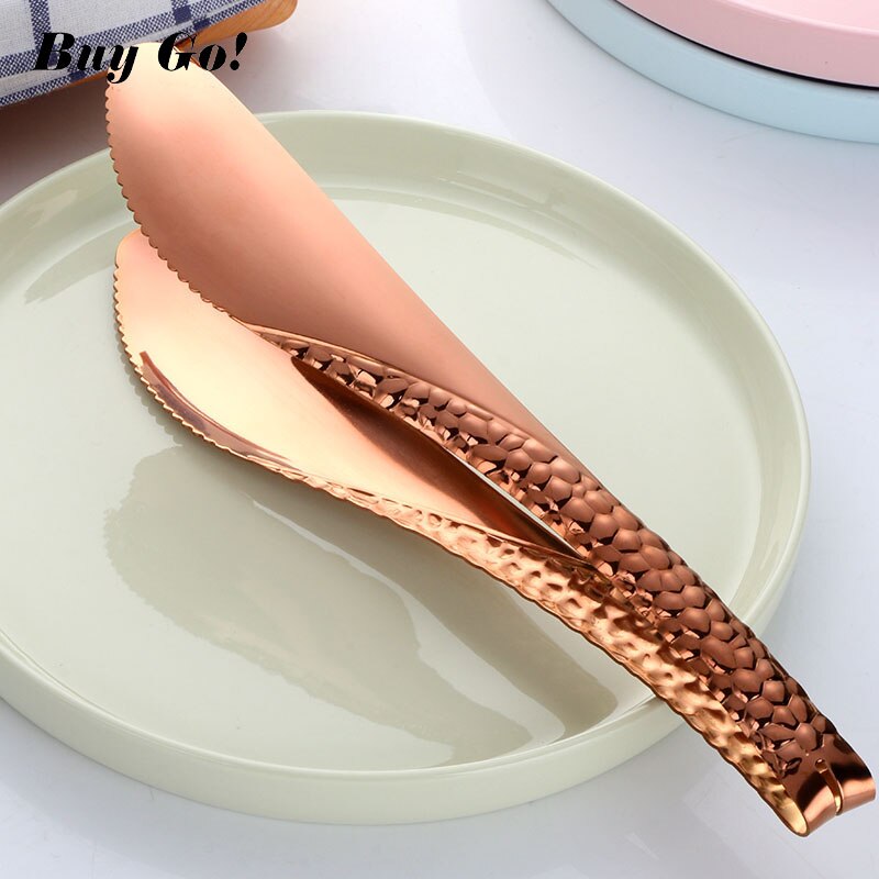 Anti-Heat Stainless Steel Food Tongs