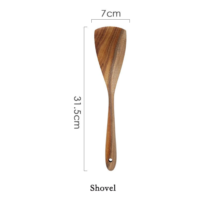 Natural Wood Tableware