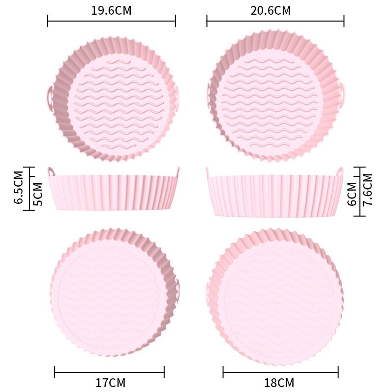 Reusable Silicone Air Fryer Pot Liner