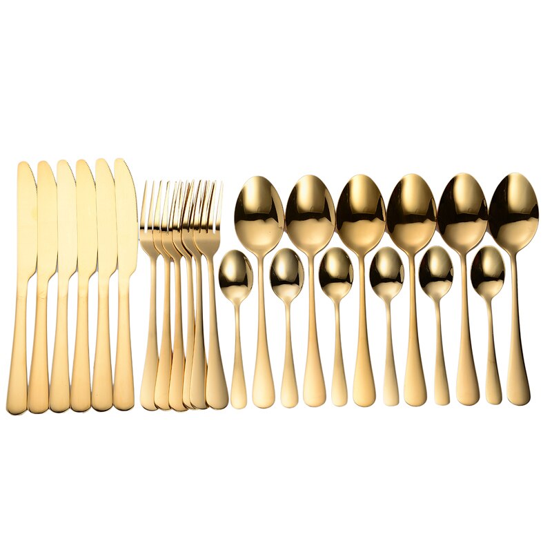 Stainless Steel Modern Silverware