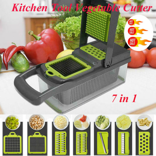 7 in 1  Multi-functional Vegetable Cutter