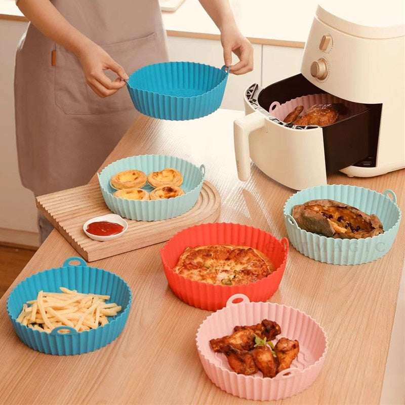 Reusable Silicone Air Fryer Pot Liner